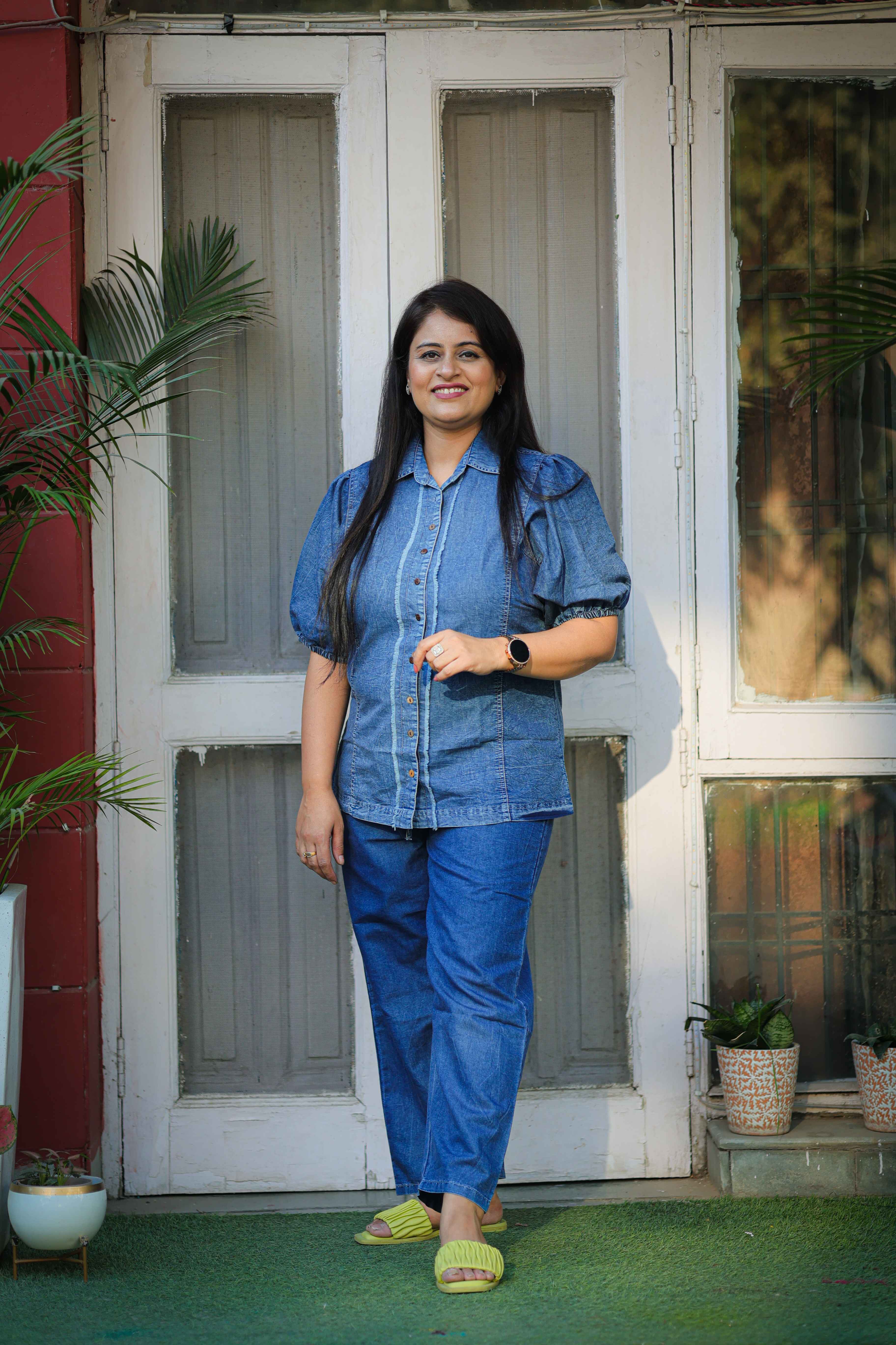 Denim Cord Set