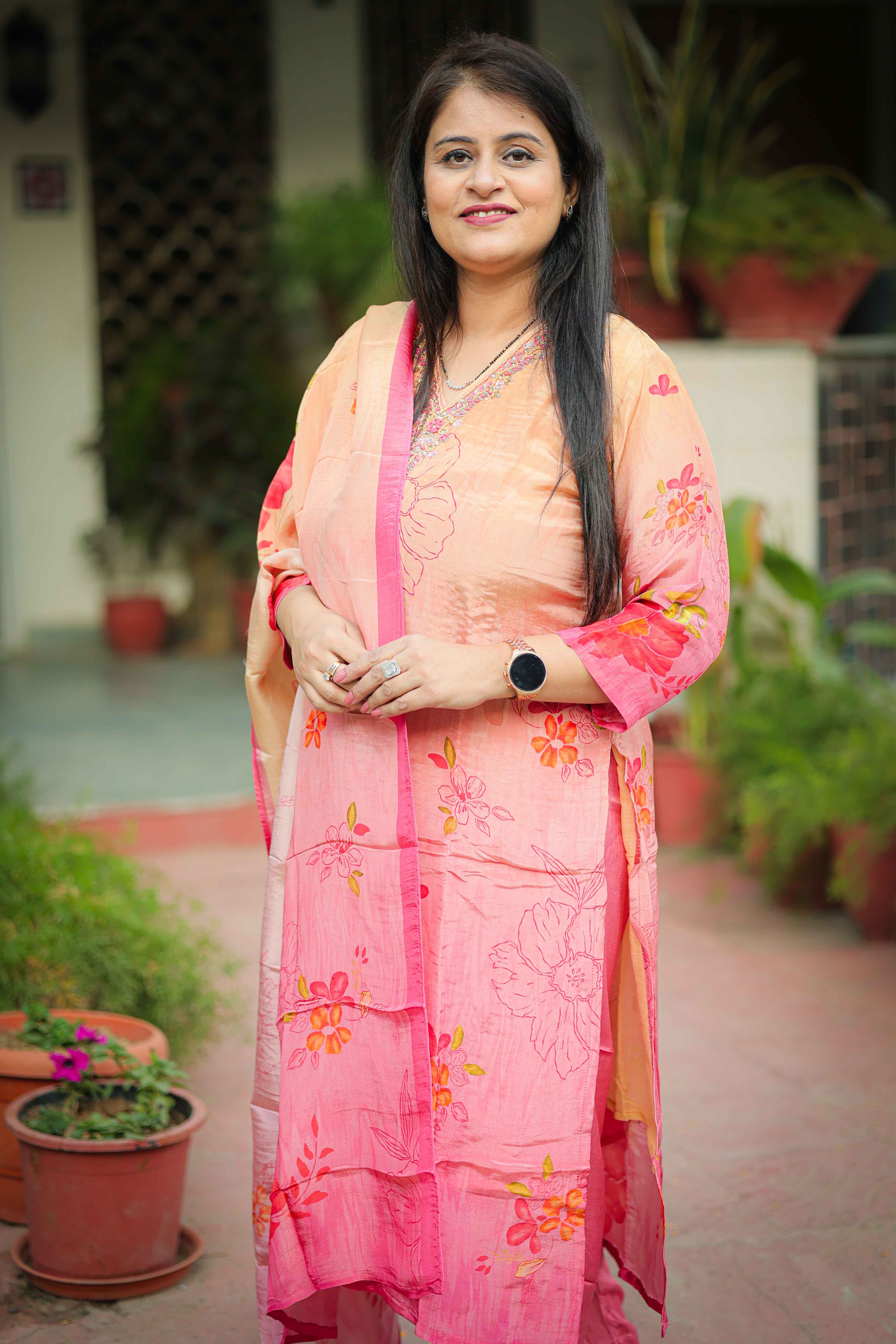 BEAUTIFUL PURE SILK SUIT