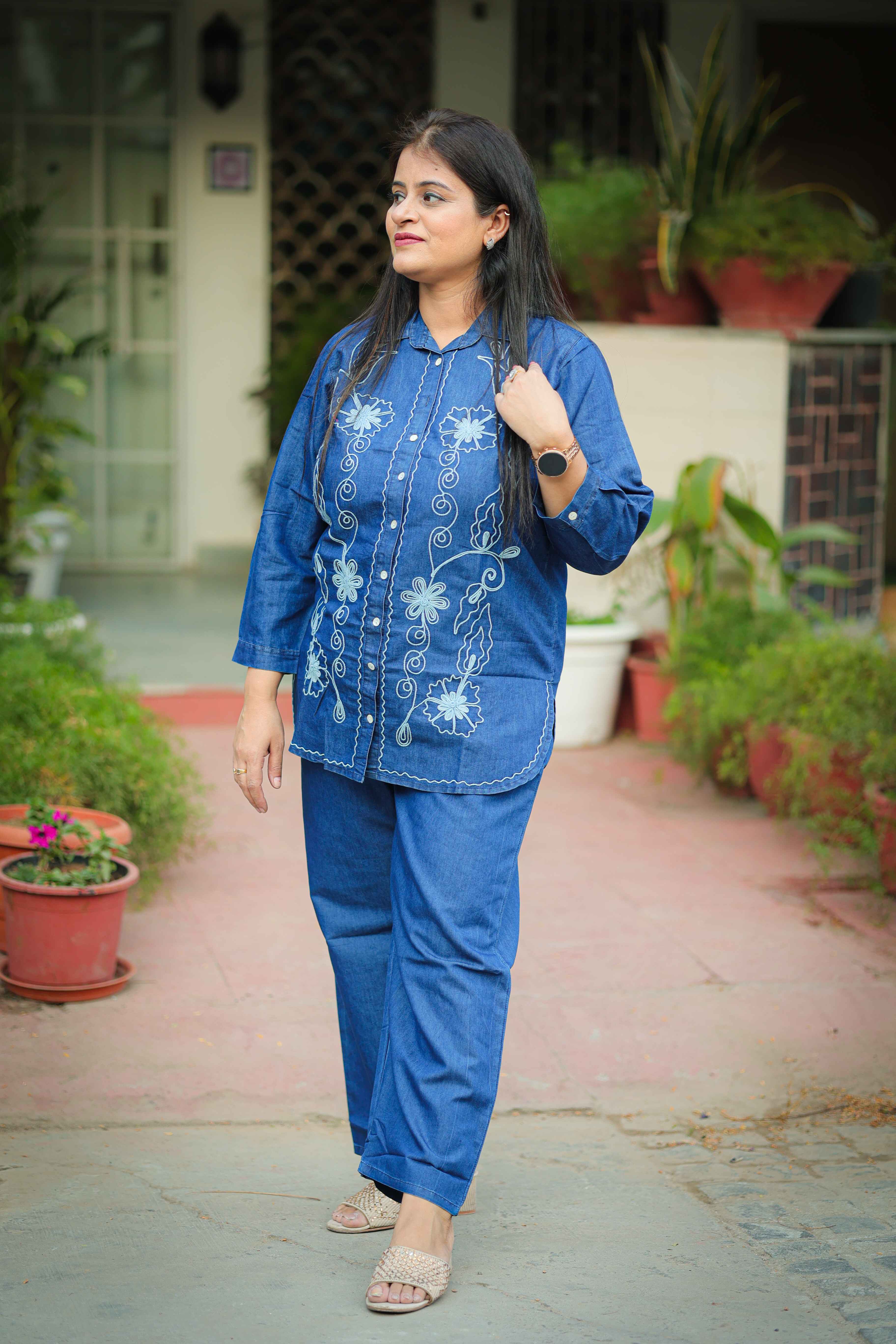 Denim Cord Set